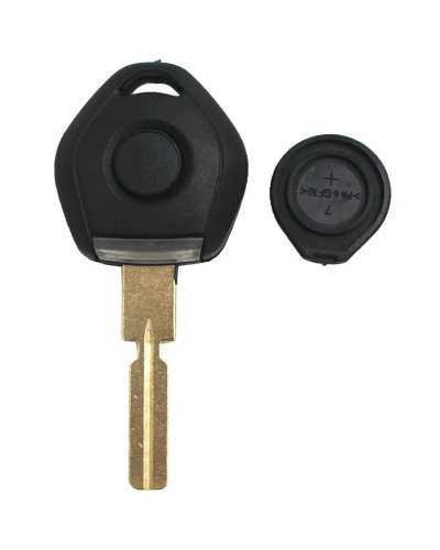 YOUBBA-Reemplazo de carcasa de llave a distancia de coche de estilo antiguo para BMW, 3, 5, 7, Z3, E36, E34, E38, con funda tran