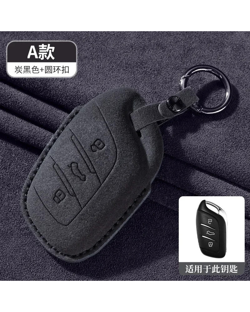 Funda de llave de coche para MG, Ev, MG4, HS, GT, ZS, ZX, MG5, MG6, Roewe, RX3, RX5, RX8, ERX5, I6, I5, 3 botones, Protector de 