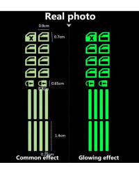 Pegatina luminosa para interruptor de ventana de coche, accesorio para MG ZS MGZS Hecto 350 MG6 GT MGGT GS MGGS JAC Refine S3 S2