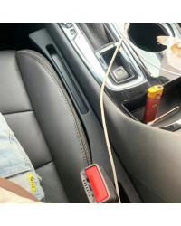 Organizador Universal de relleno de huecos de asiento de coche, tira de llenado de tapón de costura lateral de asiento a prueba 