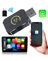 Adaptador Carplay inalámbrico 2 en 1, Bluetooth 5,0, para Apple, iOS, Android, USB inteligente, Plug and Play, para Havel, Kia, 