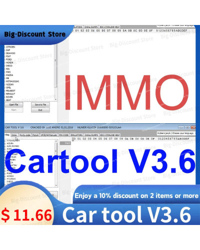 software V3.6 Cartool tuning auto Automobile Maintenance 3.6 cartool R