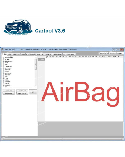 software V3.6 Cartool tuning auto Automobile Maintenance 3.6 cartool R