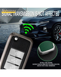 Funda de aleación y TPU para llave de coche, accesorio para RX5 Roewe, 350, 360, 750, MG MG3, MG5, MG6, MG7, MG, ZS, GT, GS