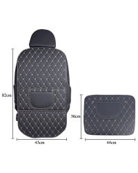 Protectores de asiento trasero de coche, almohadillas antipatadas para MG ZS EV MG6 EZS HS EHS 2019 2020, Roewe RX5 i6 i5 RX3 RX