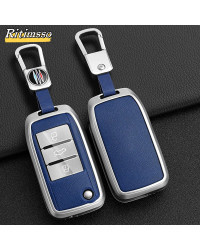 Funda de aleación y TPU para llave de coche, accesorio para RX5 Roewe, 350, 360, 750, MG MG3, MG5, MG6, MG7, MG, ZS, GT, GS