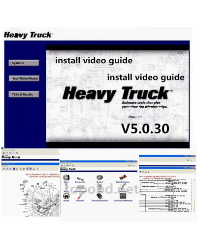 Newest Auto Repair Software Mit.chel Heavy Truck Mit//ChellO/nd5 Heavy