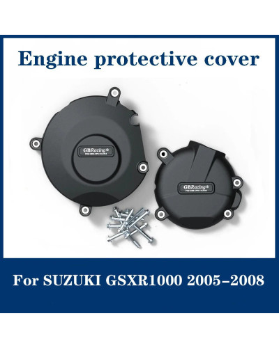 Cubierta de motor de motocicleta, protector de carreras para Suzuki GS