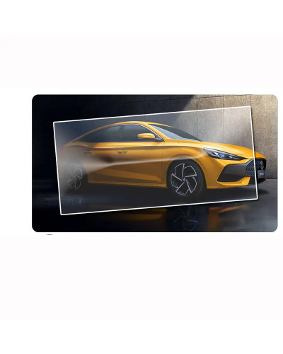 Película protectora de pantalla de vidrio templado para coche, accesorio Protector de pantalla de Radio y navegación GPS para MG