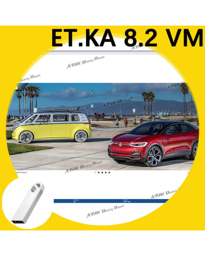 ETKA 8.2 VM Auto Repair Software etk.a V8.2 for A-udi for V-W Group Ve