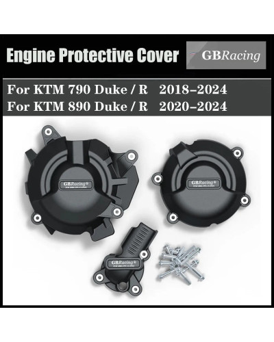 Cubierta protectora para motor, cubierta para KTM 790 DUKE R 2018-2024