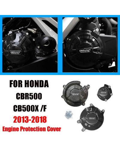 Cubierta protectora de motor para HONDA CBR500, CB500F, CB500X, 2013, 