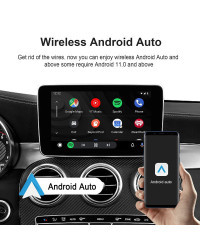 Smart TV Box con Carplay, Android 13, inalámbrico, para Youtube, Netflix, Toyota, Mazda, Hyundai, Haval, GMC, Ford, MG, VW, Kia