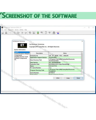 2024 hot Cat Electronic Technician 2019A Diagnostic software auto repa