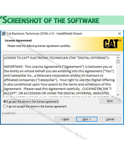 2024 hot Cat Electronic Technician 2019A Diagnostic software auto repa