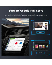 XUDA-reproductor multimedia 4 en 1 con Android para coche, dispositivo inteligente con IA, CarPlay inalámbrico para MG, ZS, EV, 