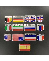 Pegatina de coche con bandera nacional, accesorios para MG ONE, MG5, MG6, MG7, MG3, ZS, HS, EH32, EZS, V80, ICON, iGS, TF, e-mot