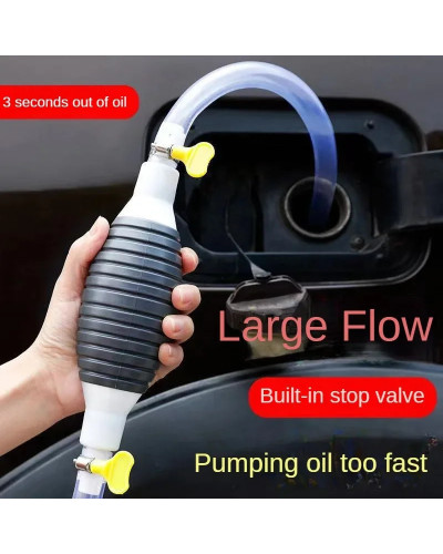 Universal Car Fuel Pump Kit DIY Cut Pipe Manual Hand Suction Pipe Pump