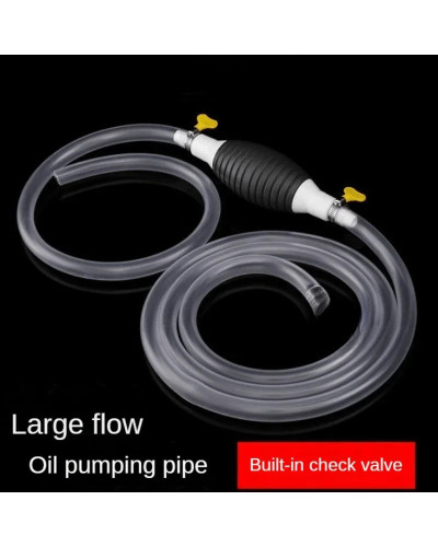 Universal Car Fuel Pump Kit DIY Cut Pipe Manual Hand Suction Pipe Pump