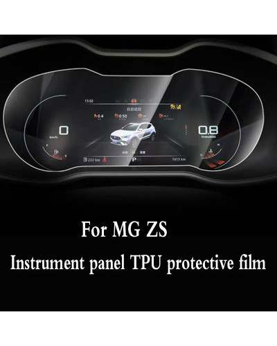 Película protectora de TPU para MG ZS Interior, 2018, 2019, 2020, película protectora de pantalla LCD 