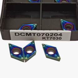 DCMT070204 DCMT070208 DCMT11T304 DCMT11T308 KT7030 carbide inserts Internal Turning tool