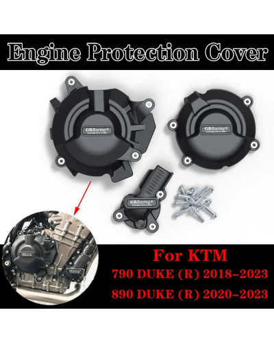 Cubierta de protección de motor para KTM 790 DUKE R 2018-2023 890 DUKE