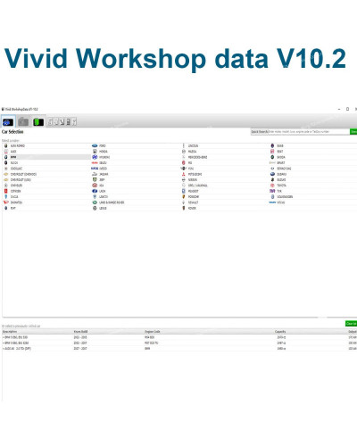 HOT SALE Auto repair software vivid workshop software vivid workshop d