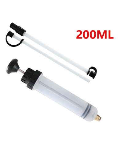 Car Oil Fluid Extractor Auto Oil Change Syringe with Hose Manual Fuel 