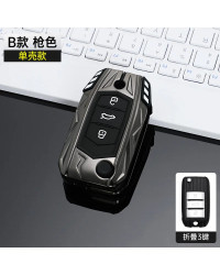 Funda de llave de coche para MG, MG3, MG5, MG6, MG7, MG, ZS, GT, GS, Roewe, RX5, 350, 360, 750, carcasa protectora de llave abat