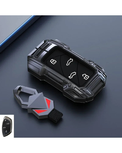 Funda de aleación de Zinc para llave de coche, accesorios para Roewe RX5 350 360 750, MG MG3 MG5 MG6 MG7 MG ZS GT GS