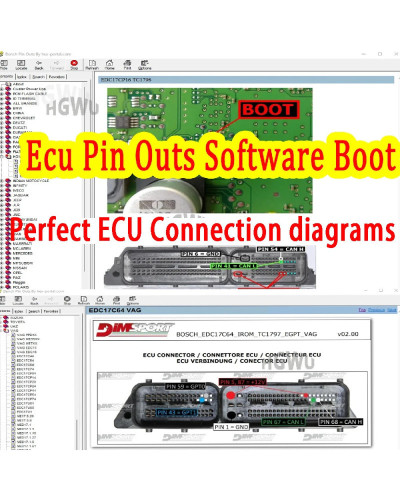 Perfect ECU Connection Diagrams Bench Pin Outs Ecu Software Boot PinOu