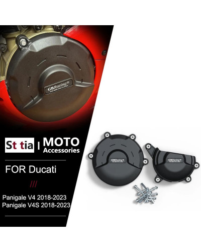 Cubierta protectora de motor para Ducati Panigale V4 Panigale V4S 2018