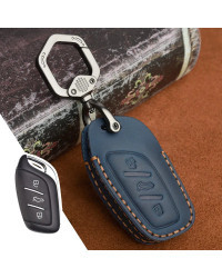 Funda de cuero para mando a distancia de coche, cubierta de llave para MG MG6 ZS HS EV EZS EHS mg3 gs mg7 GT 2015 2016 2017 2018