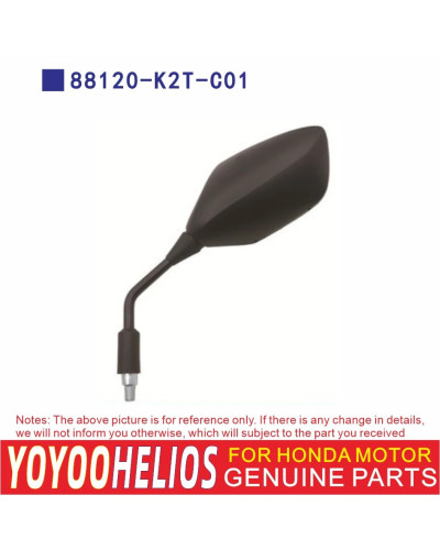 YOYOOHELIOS-Conjunto de espejo LEAD125 para motocicleta, piezas de rep