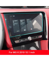 Protector de pantalla de coche para MG 6 MG6 Interior 2019, navegación GPS, película protectora de pantalla de vidrio templado, 