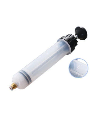 Car Oil Fluid Extractor Auto Oil Change Syringe with Hose Manual Fuel 