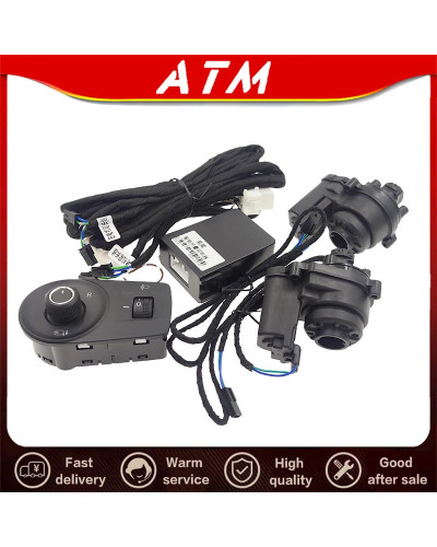 ATMMG rearview mirror folding motor set modification folding rearview 