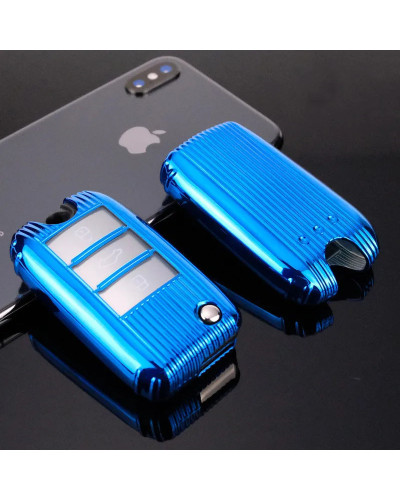 Funda protectora para llave de coche, accesorios para Roewe RX5 i6 ERX5 i5 RX8 RX3 para MG6 MG ZS EV EZS HS EHS, 3 botones