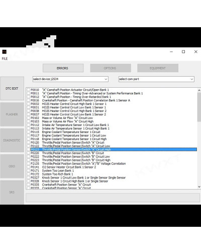 For Toyota / Lexus DTC Firmware Editor Software + Chip BIN Tuning File