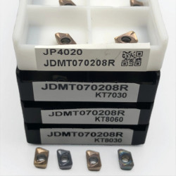 JDMT070204 JDMT070208 Original cemented carbide blades are used for stainless steel and steel.JDMT070208R