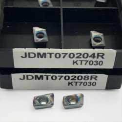 JDMT070204 JDMT070208 Original cemented carbide blades are used for stainless steel and steel.JDMT070208R