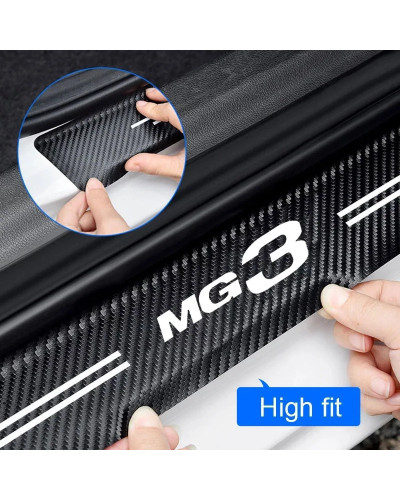 Car Sill pedal Rear Bumper Protection Stickers for MG3 Motors MG ZS GS