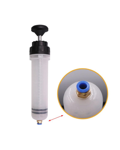 Car Oil Fluid Extractor Auto Oil Change Syringe with Hose Manual Fuel 