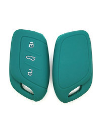 Funda de silicona para mando a distancia de coche, carcasa de 3 botones para MG4, MG5, MG6, MG, ZS, EV, HS, EHS, ZX, GT, Roewe, 