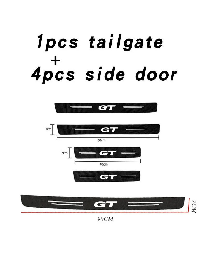 Car doorsill Protective Sticker Tape for MG GT Motors MG ZS GS MG5 6 7