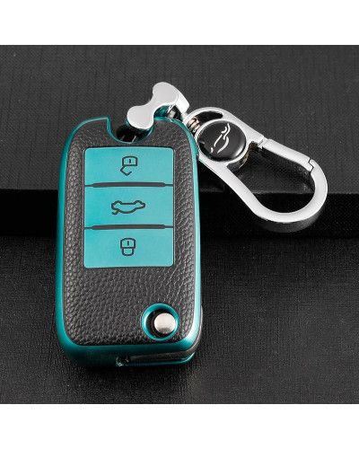 Funda de cuero TPU para llave de coche, Protector Fob para Roewe RX5, MG3, MG5, MG6, MG7, MG, ZS, GT, GS, 350, 360, 750, accesor