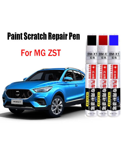 Car Paint Scratch Repair Pen for MG Motor MG ZTS Touch-Up Pen Black Wh