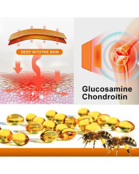 Glucosamina-cápsulas de 1500 mg de condroitina para adultos, cápsulas de fuerza Extra, soporte para las articulaciones, suplemen