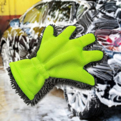 Gants de lavage de voiture...