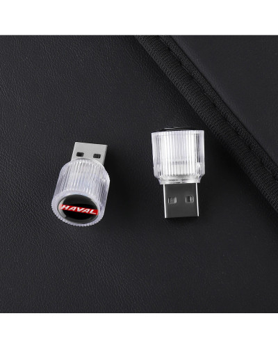 Luz Ambiental LED pequeña para coche, luz decorativa USB para Mitsubishi, Suzuki, Lexus, Nissan, Skoda, MG, Mercedes Benz, 1 ud.